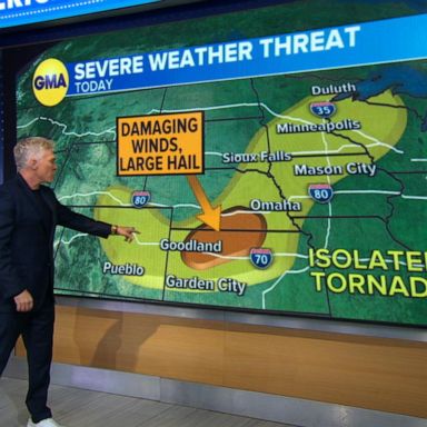 VIDEO: Severe weather warnings, dangerous heat conditions during 4th of July