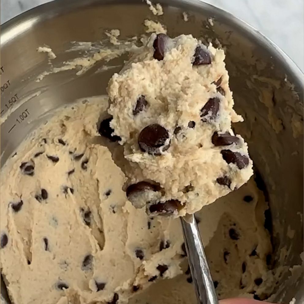 VIDEO: How to make the viral TikTok cottage cheese cookie dough