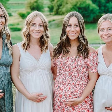 VIDEO: 4 sisters shocked to learn they are pregnant at the same time