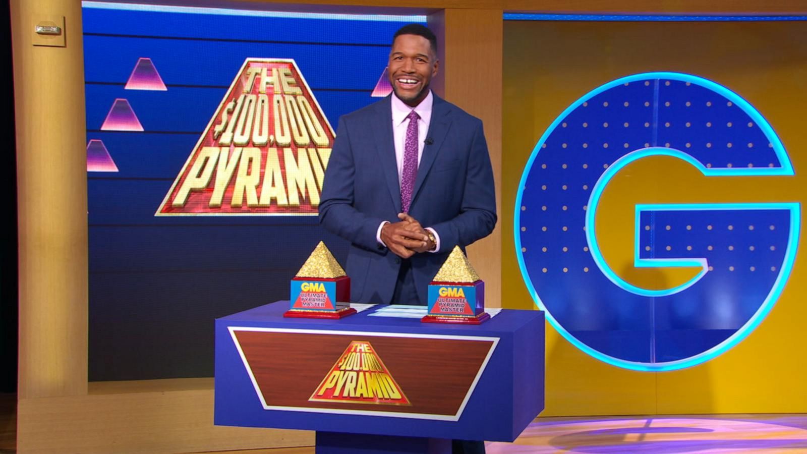 Michael Strahan  The $100,000 Pyramid