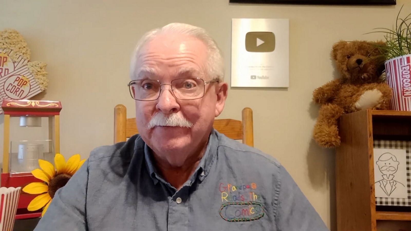 VIDEO: Grandpa's YouTube channel gains nearly 500,000 subscribers due to act of kindness