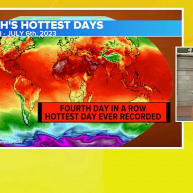 VIDEO: Earth reaches hottest day ever recorded 4 days in a row