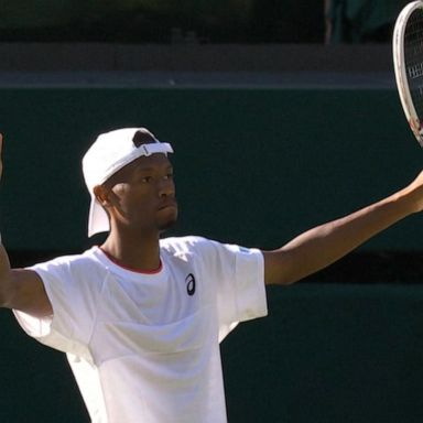 VIDEO: Meet the 27-year-old American taking over Wimbledon