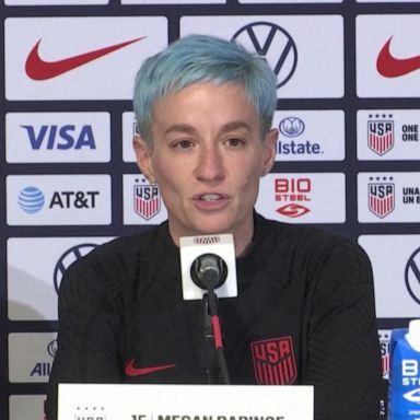 VIDEO: USWNT’s Megan Rapinoe to retire at end of season