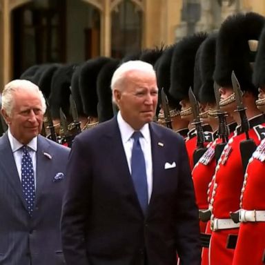 VIDEO: President Biden to meet with King Charles III