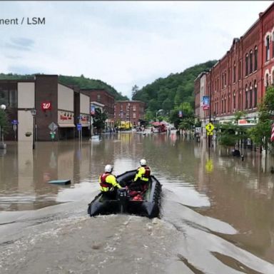 VIDEO: Race to rescue Vermont residents