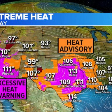 VIDEO: Heat wave to continue across parts of the US