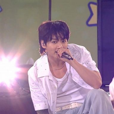 VIDEO: Jung Kook of BTS performs 'Seven' in NYC
