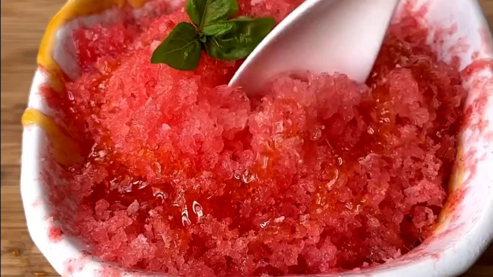 VIDEO: How to make this viral frozen shaved fruit treat