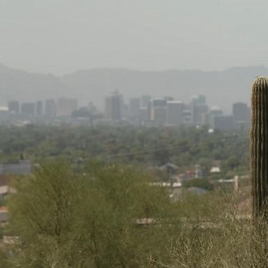 VIDEO: Americans swelter as record-breaking heat sweeps Southwest