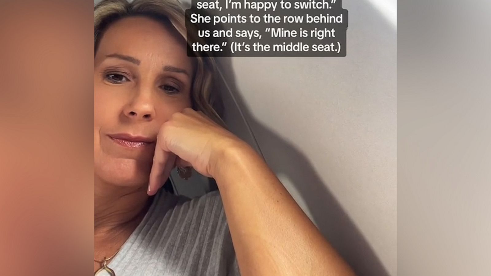 VIDEO: Woman goes viral after for refusing to switch seats with fellow mom on flight