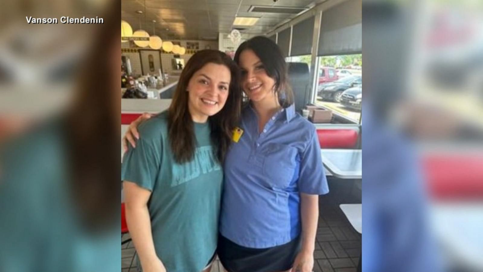 Lana Del Rey shocks fans at a Waffle House Good Morning America
