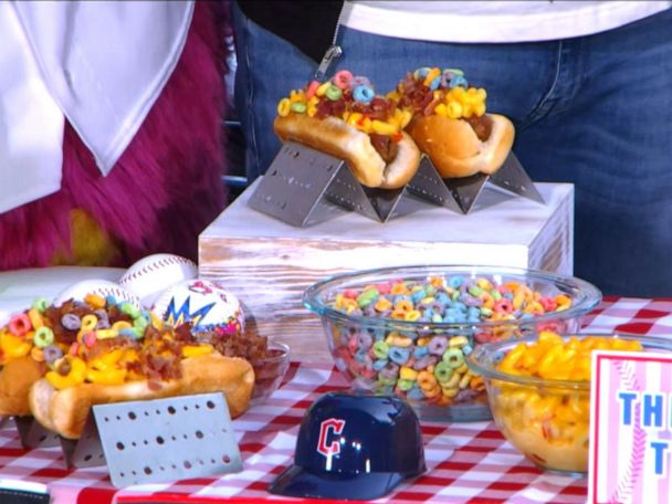 Video Checking out the best ballpark snacks at the home of