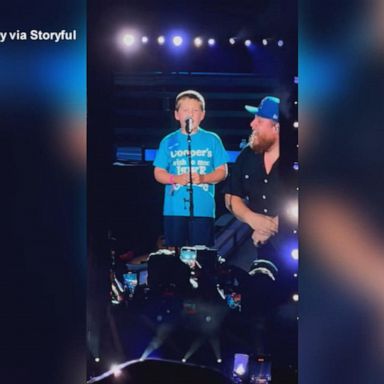 VIDEO: Luke Combs helps young fan fulfill ultimate wish