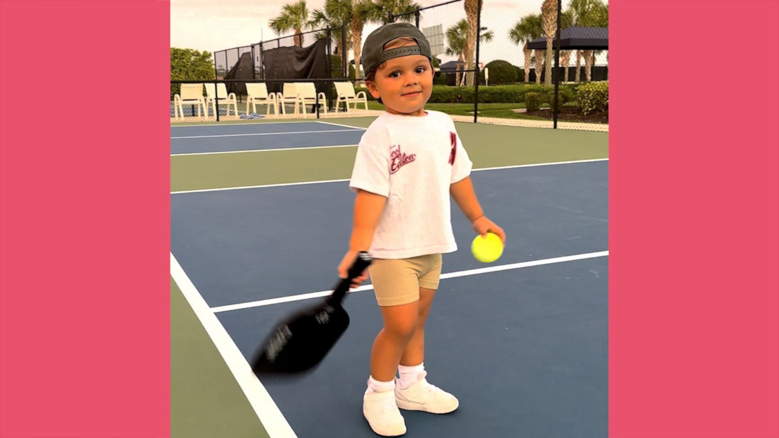 VIDEO: 3-year-old boy is a pickleball star