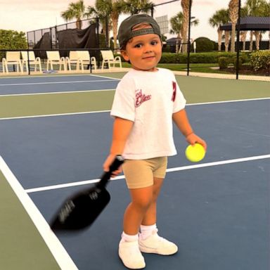 VIDEO: 3-year-old boy is a pickleball star