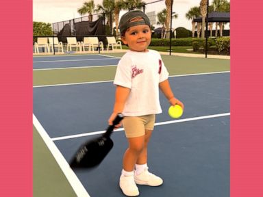 WATCH: 3-year-old boy is a pickleball star