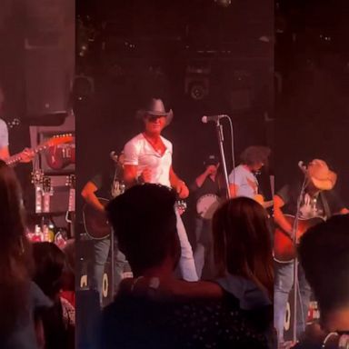 VIDEO: Tim McGraw shares inspiring message for little girl who made him a bracelet