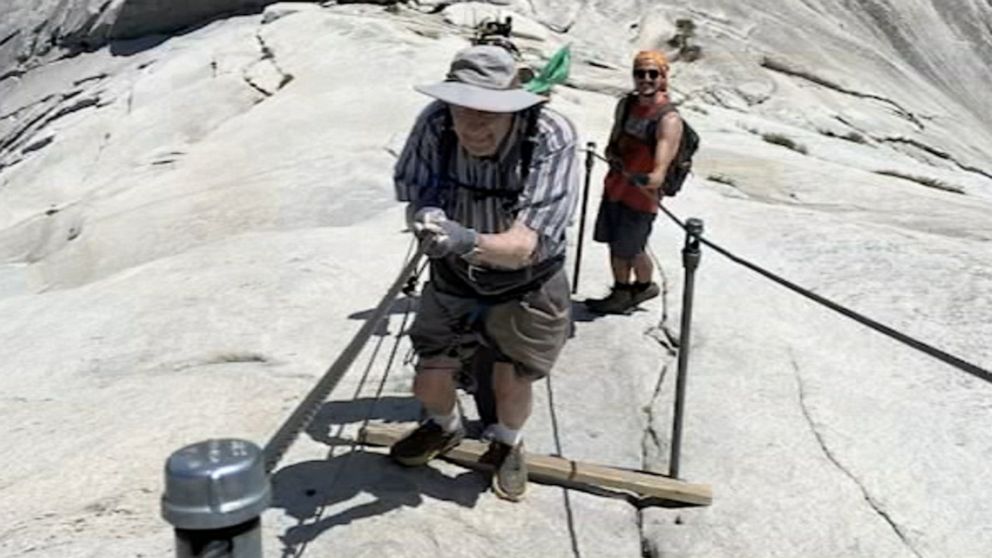 93-year-old summits Yosemite's Half Dome: 'It felt pretty good