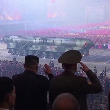 VIDEO: North Korea shows off most powerful nuclear missiles in military parade