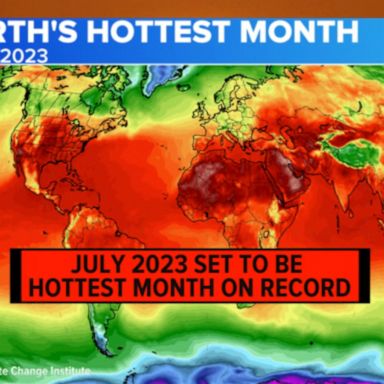 VIDEO: July set to be Earth’s hottest recorded month