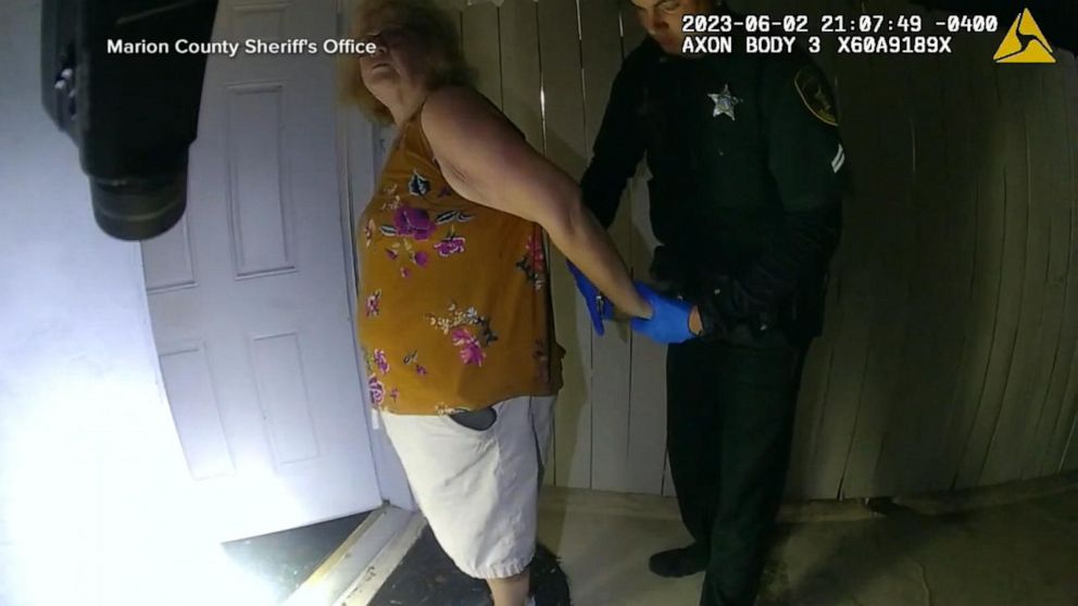 Newly Released Body Camera Footage The Moment Police Arrest Woman Who Shot Neighbor Gma 0529