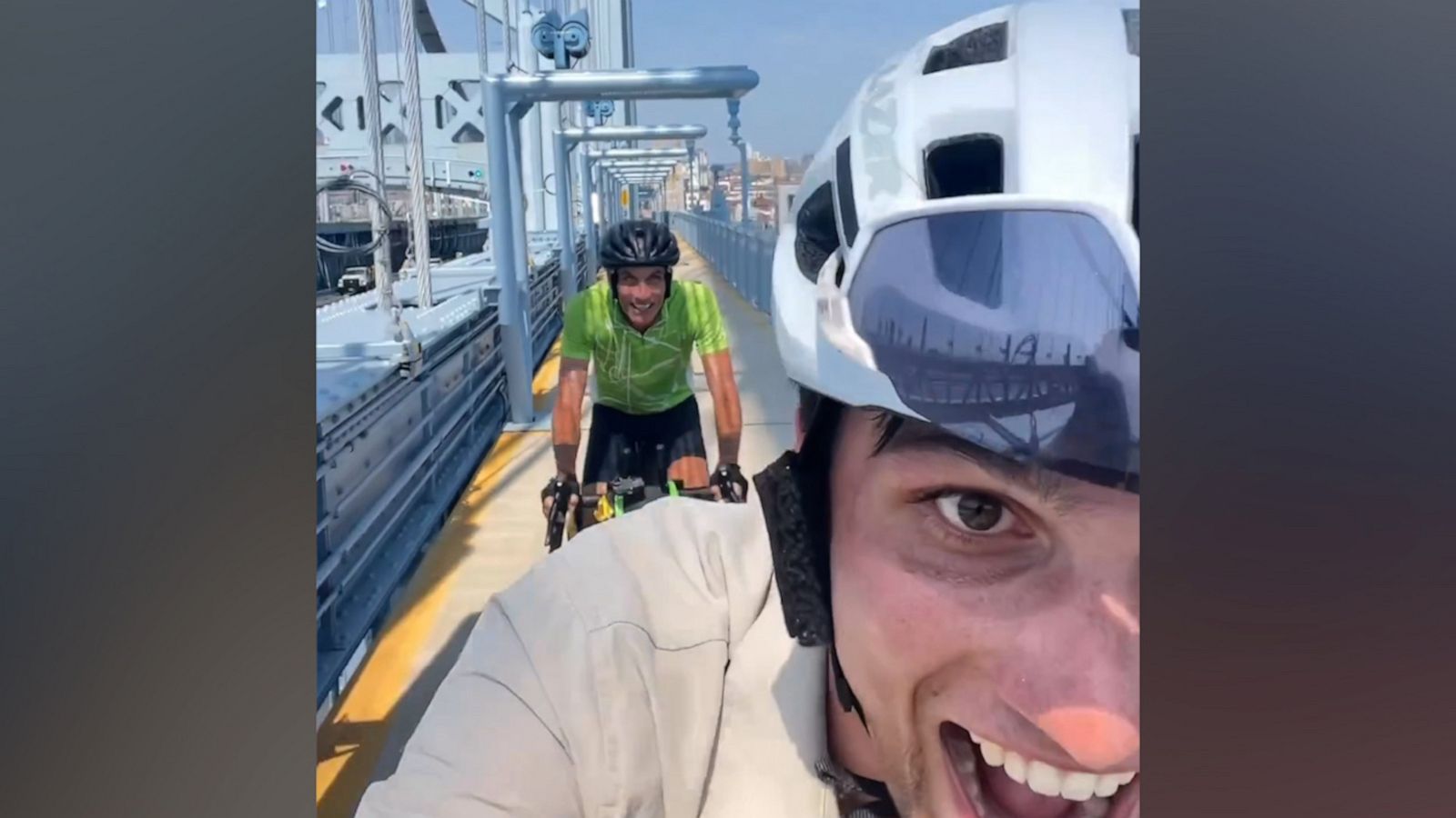 VIDEO: Father and son bike over 3,000 miles across the U.S. in 42 days