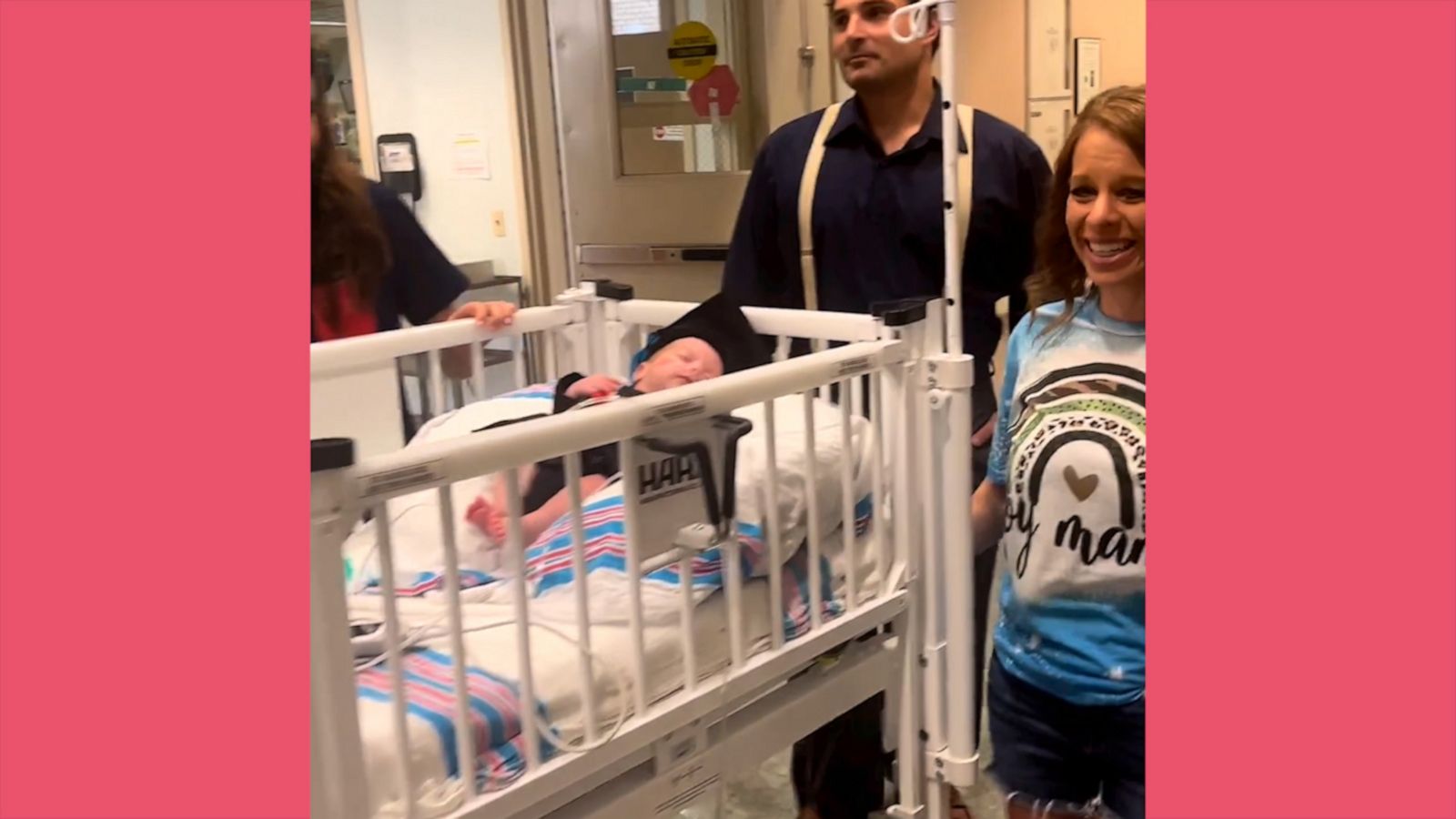 VIDEO: NICU holds graduation ceremony as 'sickest baby in the unit' gets to go home