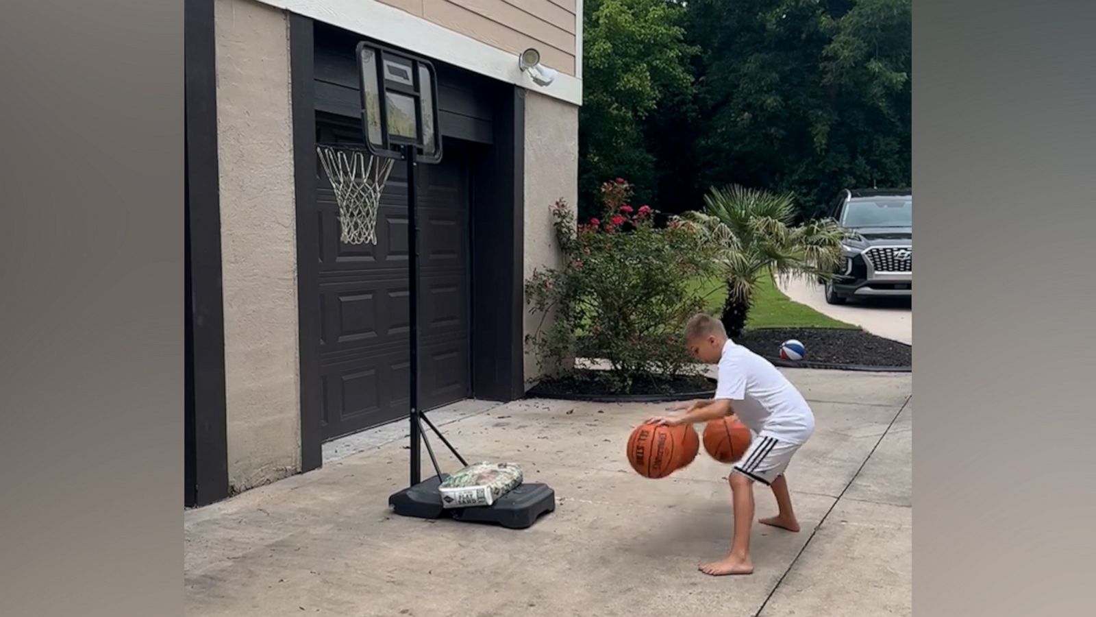 VIDEO: 9-year-old demonstrates impressive dribbling skills and trick shots