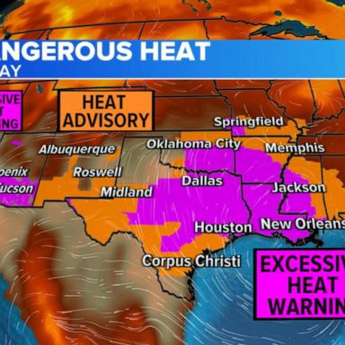 VIDEO: Extreme heat and storms coast to coast