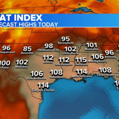 VIDEO: Relentless summer heatwave roasts the South