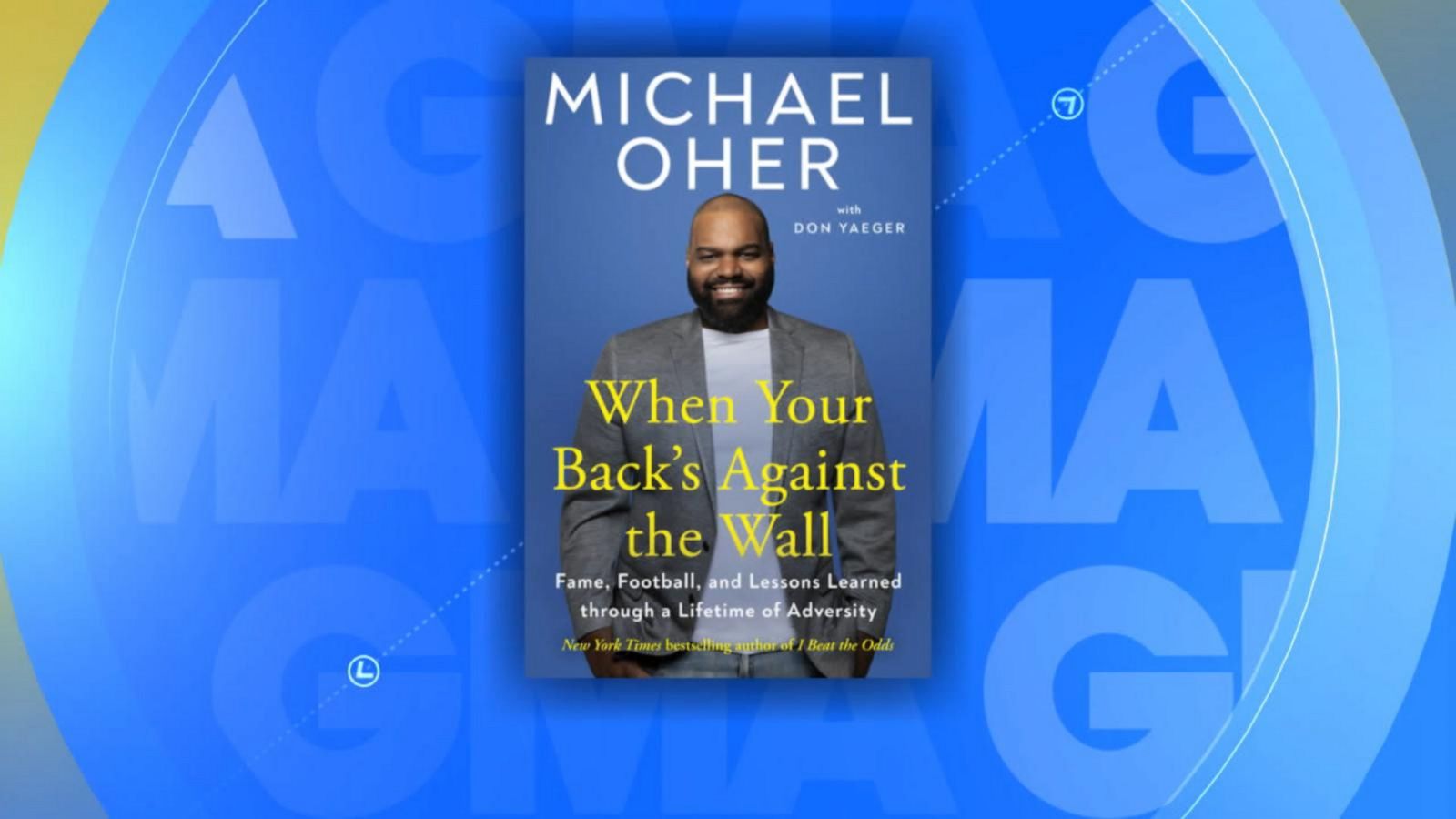 Michael Oher talks new book, 'When Your Back's Against the Wall