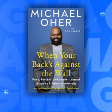 VIDEO: Michael Oher talks new book, 'When Your Back's Against the Wall'