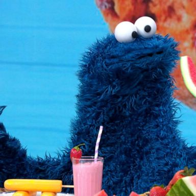 VIDEO: Cookie Monster shares how he keeps cool