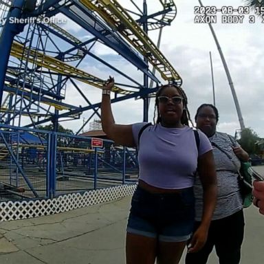 VIDEO: Bodycam footage shows heroic rescue of 6-year-old who fell from roller coaster