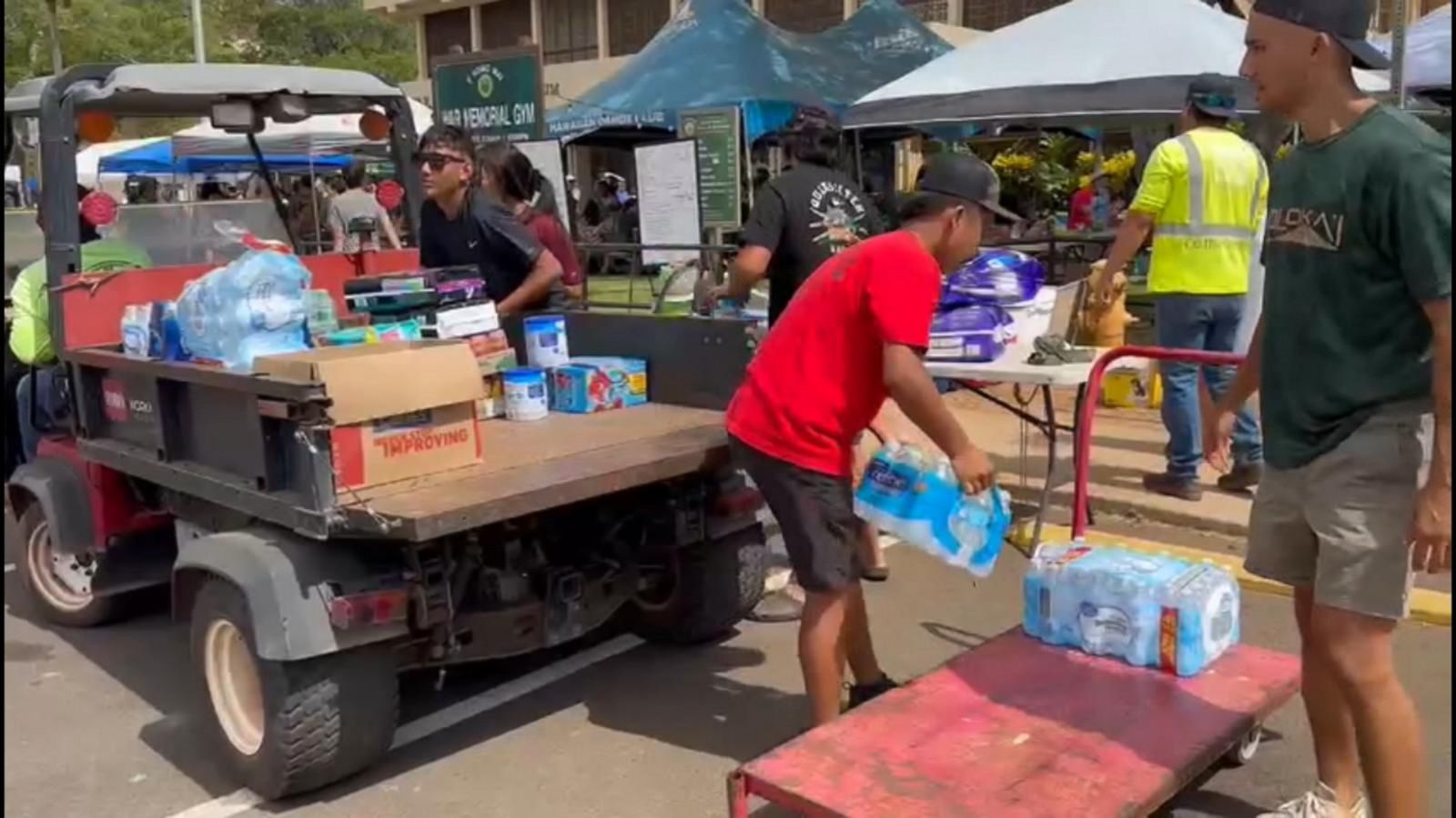 VIDEO: Incredible tales of support as residents pick up the pieces in Maui