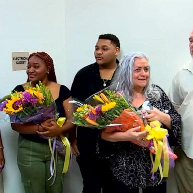 VIDEO: Woman abandoned as a baby reunites with nurse who found her