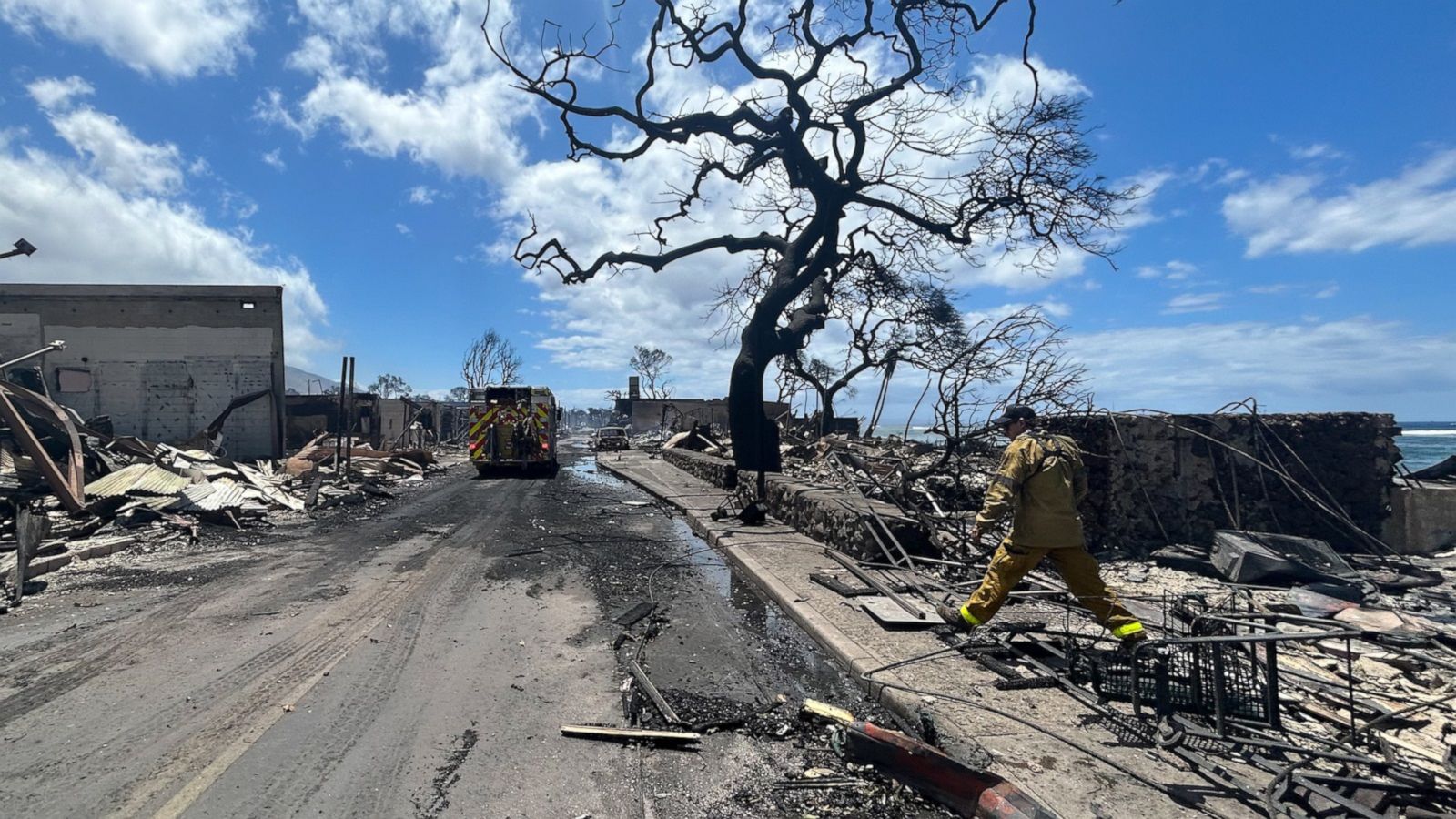 VIDEO: Lahaina firefighter loses house but keeps fighting on front lines