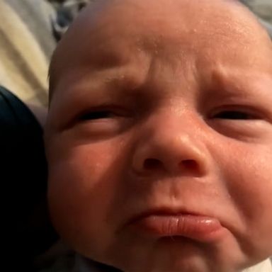 VIDEO: Baby has most dramatic cry, until he’s called out by mom and gives hilarious side eye 