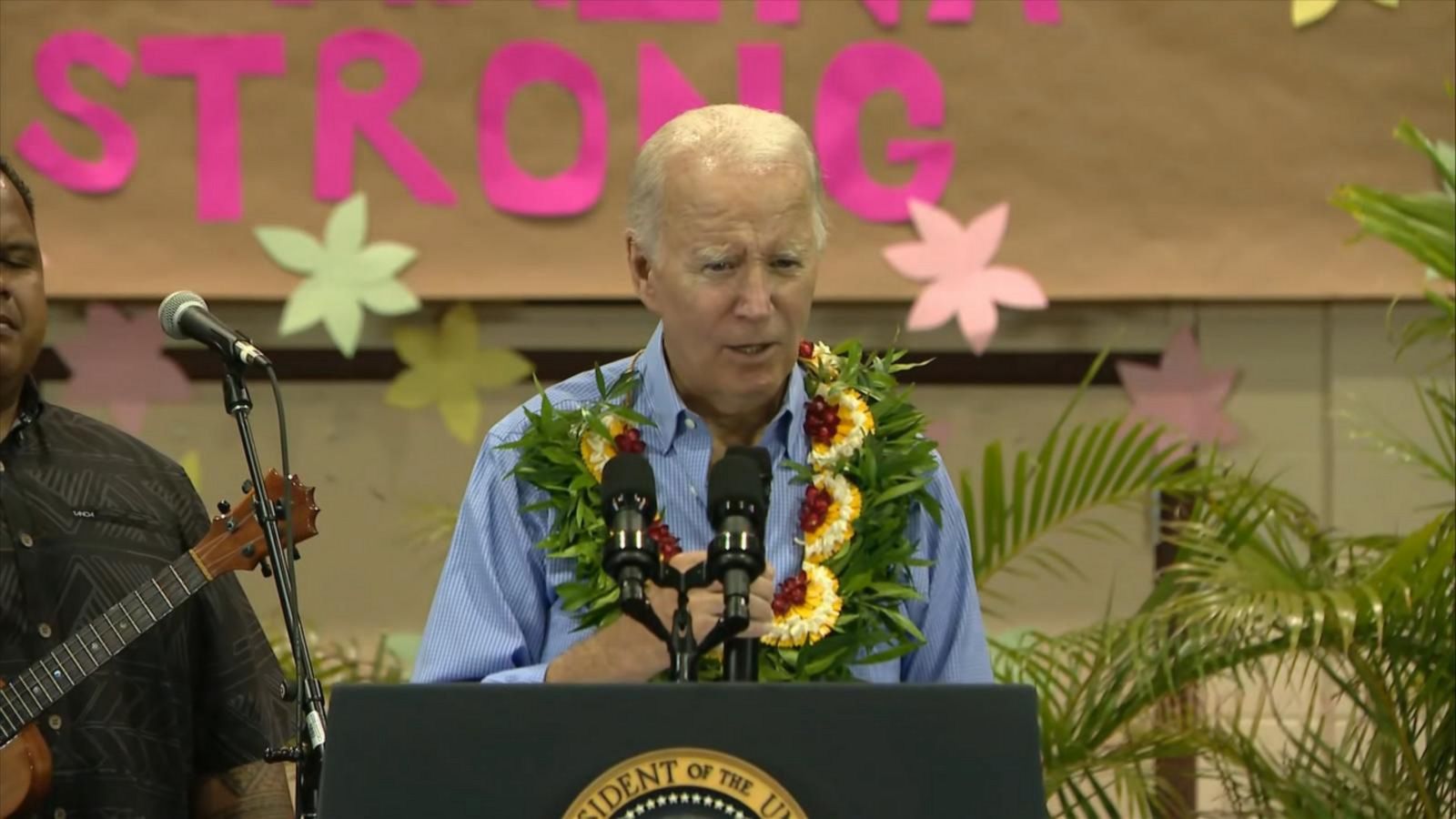 VIDEO: Biden, first lady survey damage from deadly Maui wildfire