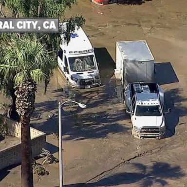 VIDEO: Urgent rescues amid mudslides, flood fears in Hilary’s wake