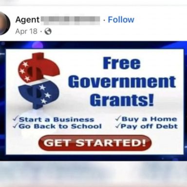 VIDEO: Warning about fake grants being offered online