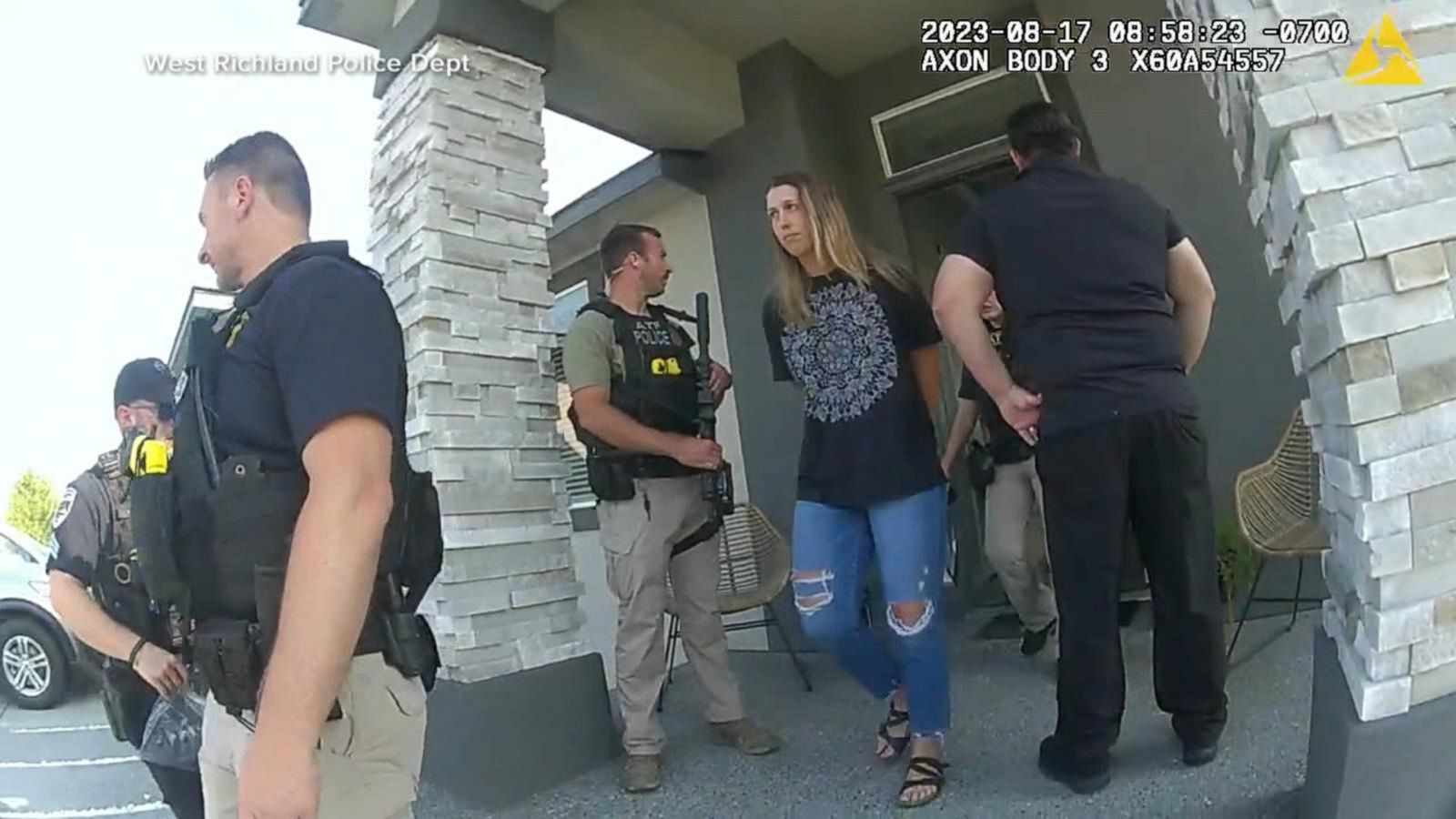 Bodycam Video Shows Microsoft Execs Ex Wife Arrested In Alleged Murder Plot Good Morning America 4743