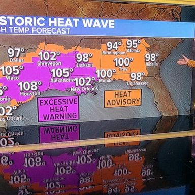 VIDEO: The South suffering through a record breaking heat wave as the tropics heat up