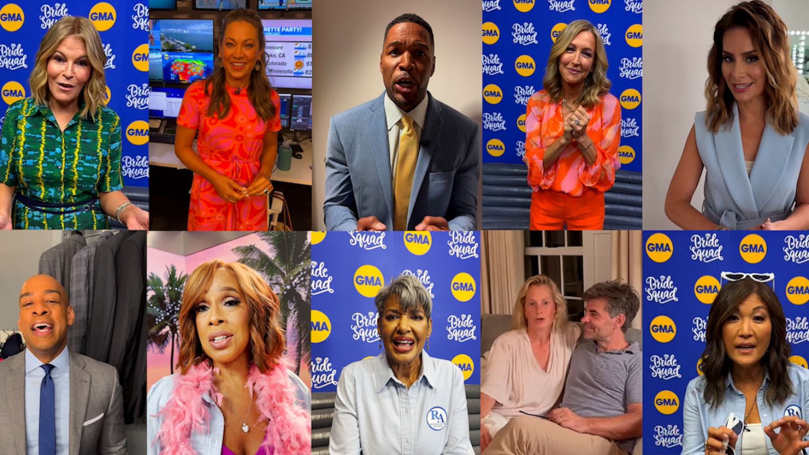 VIDEO: Friends send Robin Roberts and Amber Laign wedding well-wishes and advice