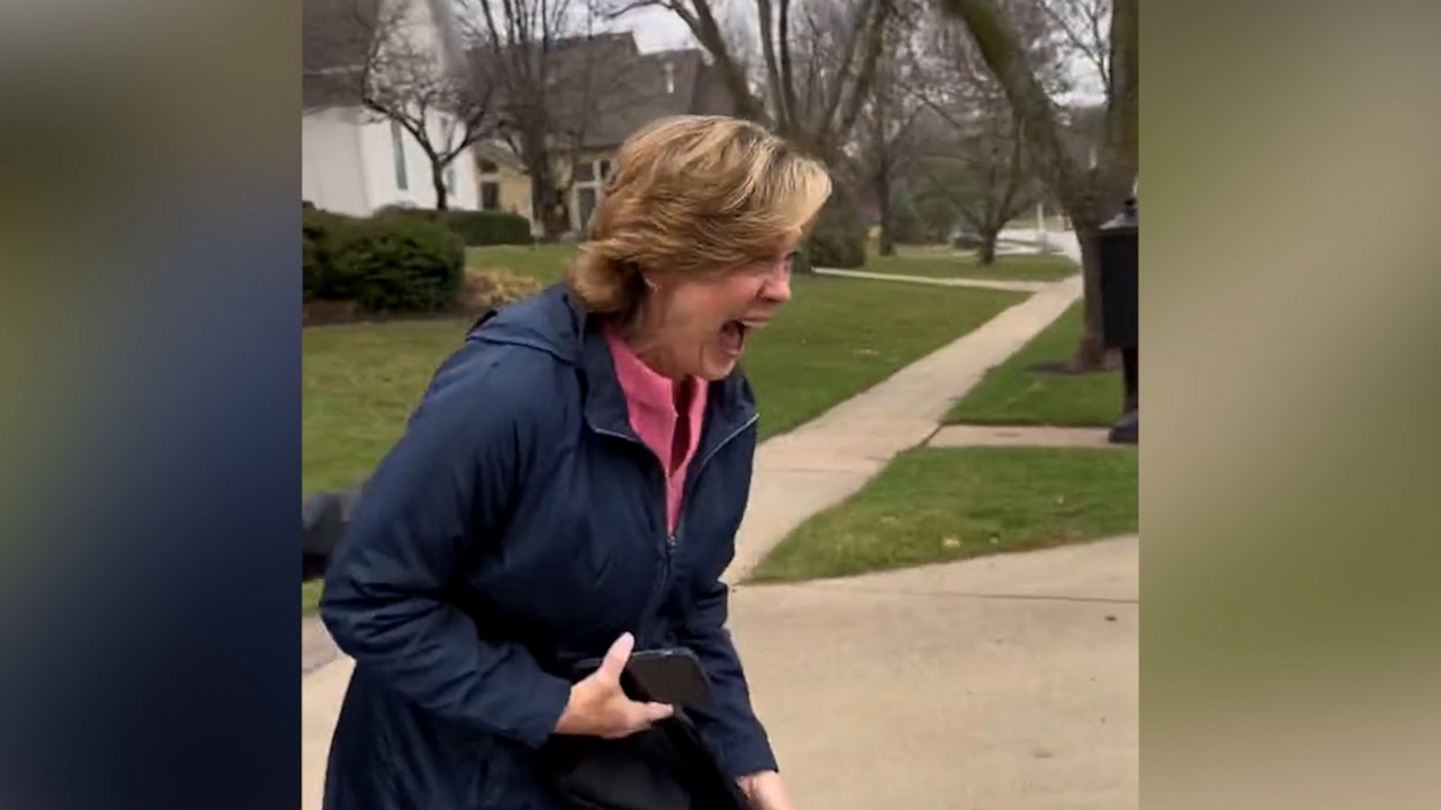 VIDEO: Mom lets out epic scream when surprised by limo full of friends on 60th birthday