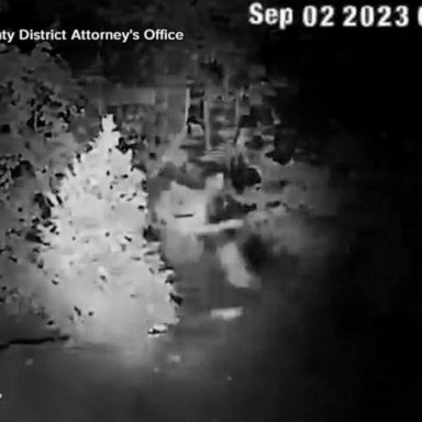 VIDEO: Escaped murderer spotted on surveillance camera