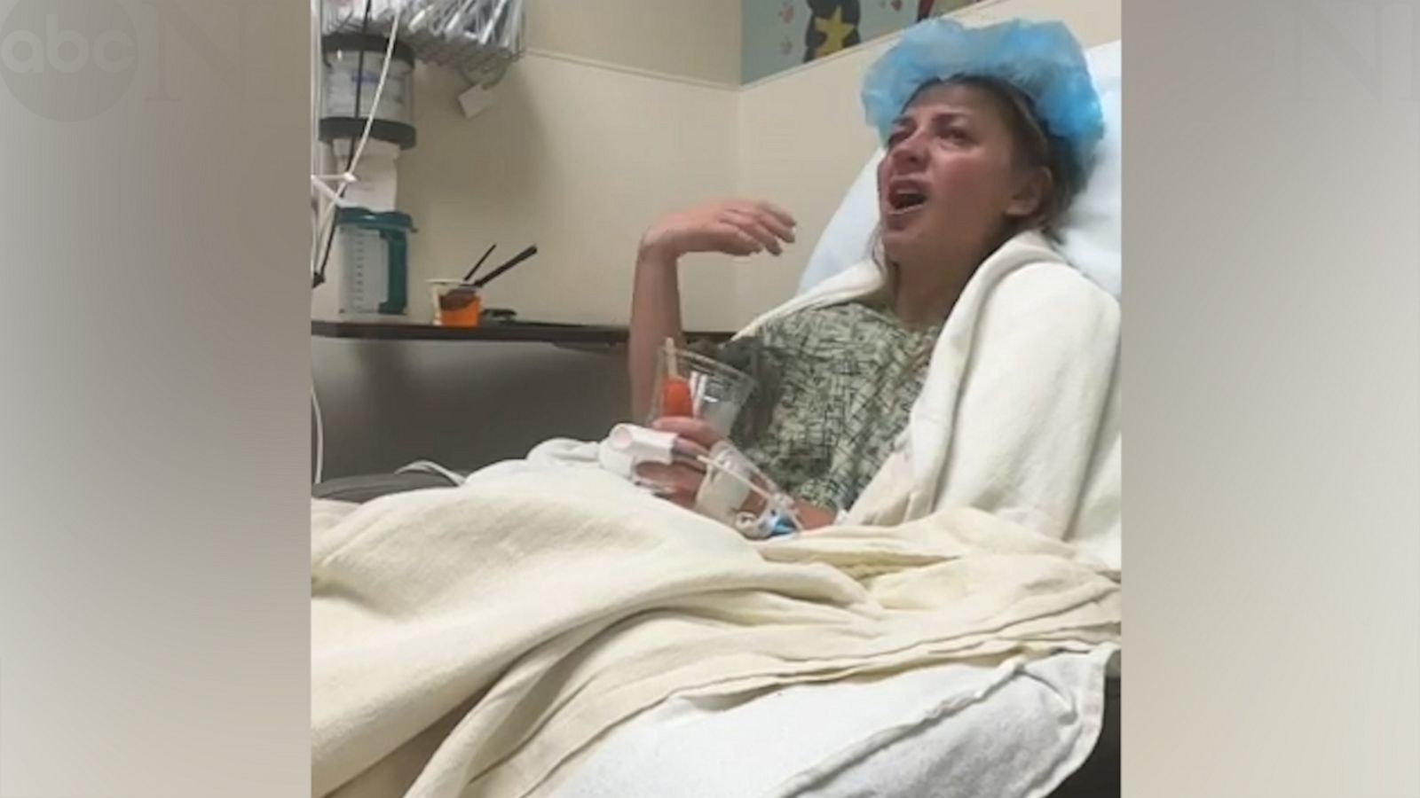 VIDEO: Woman has hilarious reaction after anesthesia: ‘They took my tonsils… and my hat!’