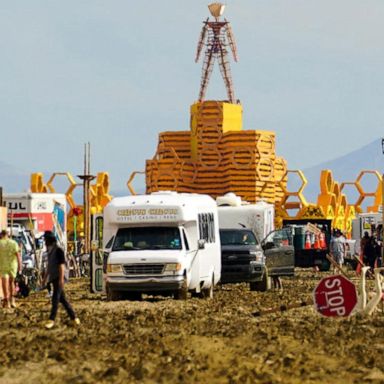 VIDEO: Investigation into death at Burning Man amid heavy rain