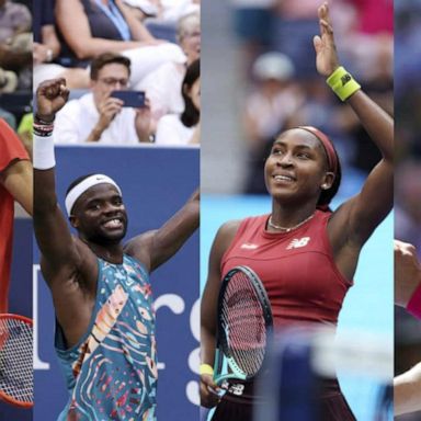 VIDEO: American tennis stars dominate at US Open